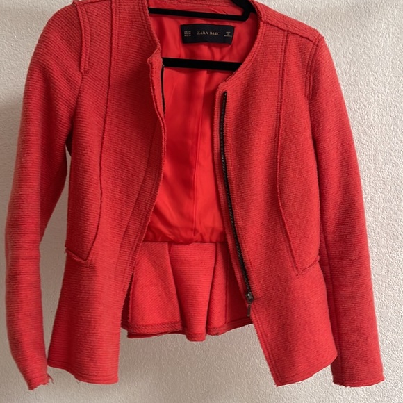 Zara Orange Blazer - Picture 4 of 4